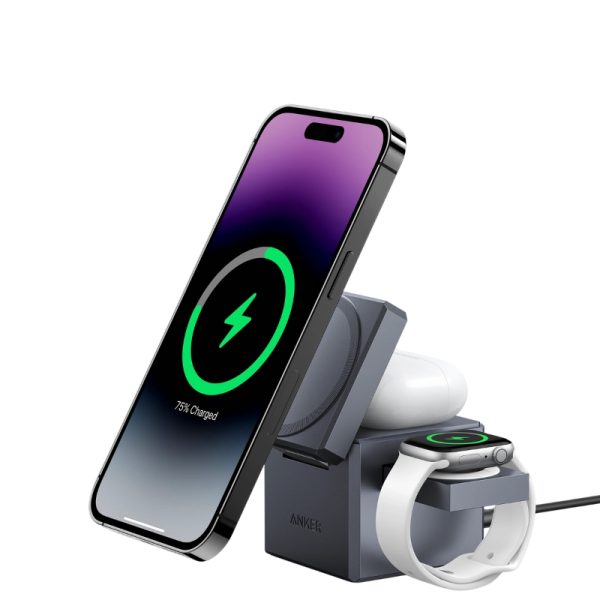 Anker 3 in 1 Cube with Magsafe (Qi2) - Image 2