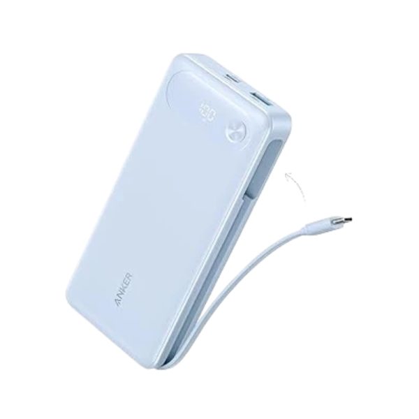 Anker Power Bank (20000mAh, 87W, Built-In USB-C Cable) - Image 2