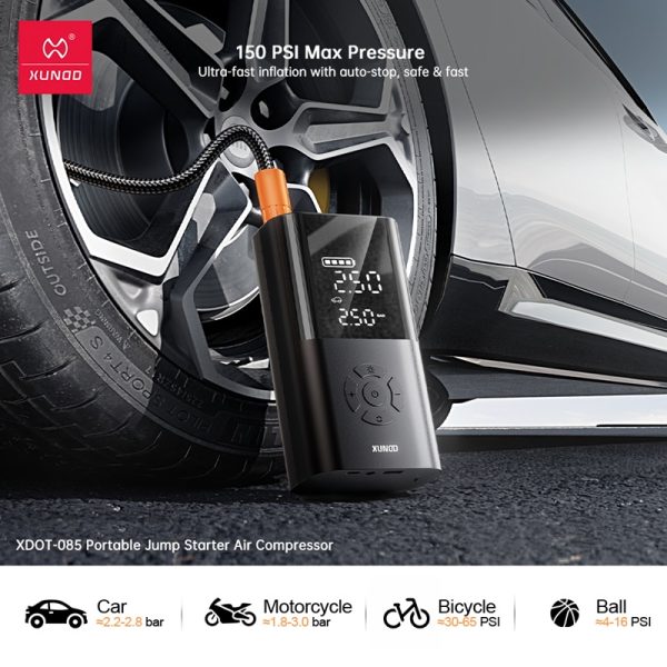 Portable Jump Starter Air Compressor - Image 3