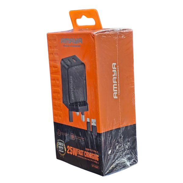 Amaya 25w Fast Charging U113UC Charger - Image 3